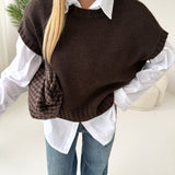 Gilet Marseille brown