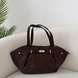 Borsa Nicole in simil pelle brown