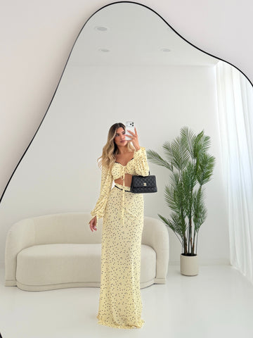 Set cuoricini giallo