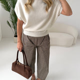 Pullover Madison in misto lana burro