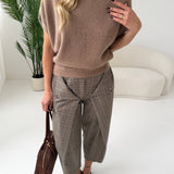 Pullover Madison in misto lana camel