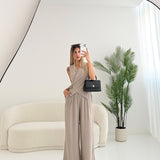 Set gilet + pantalone fango