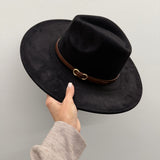 Cappello fedora nero