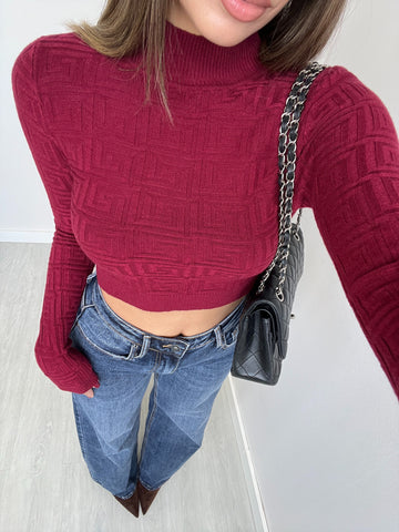 Maglia Fairy bordeaux
