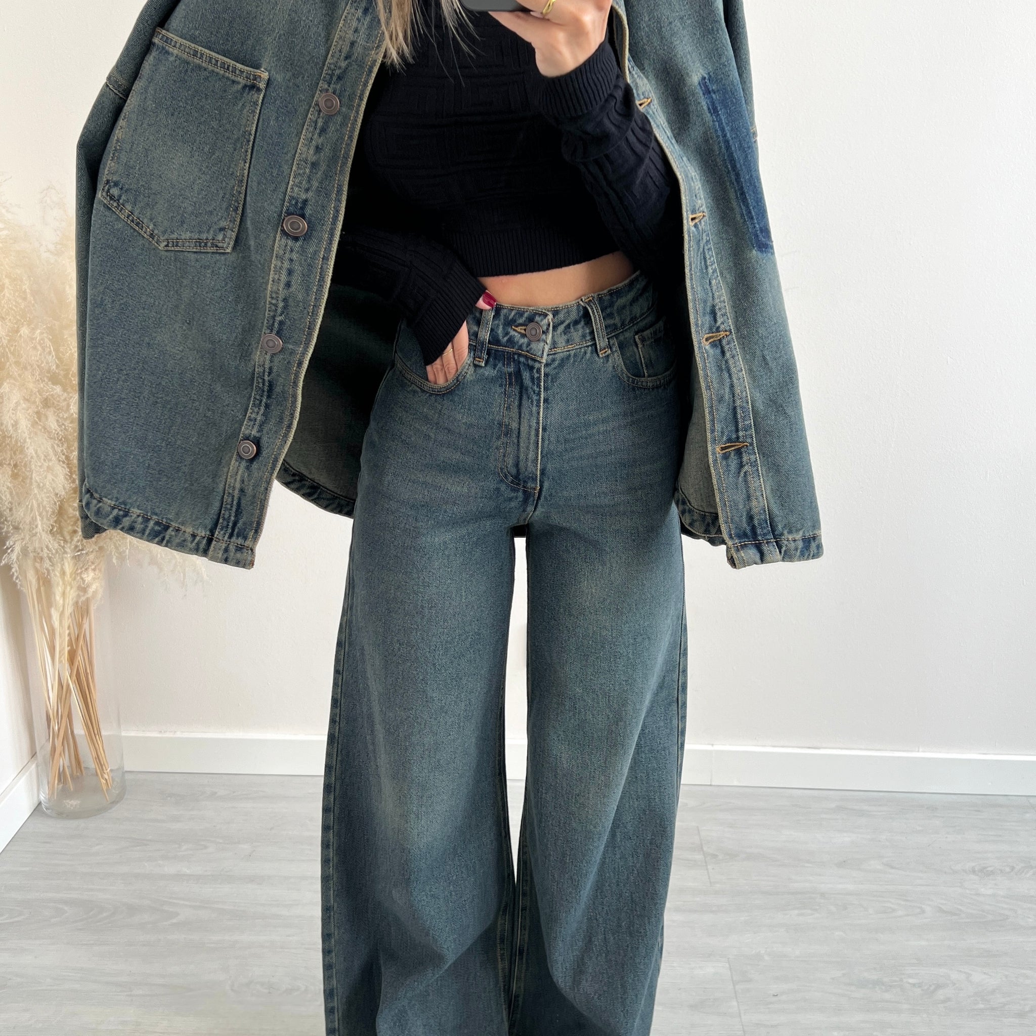 Jeans Milano tela rigida