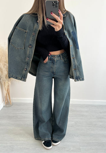 Jeans Milano tela rigida