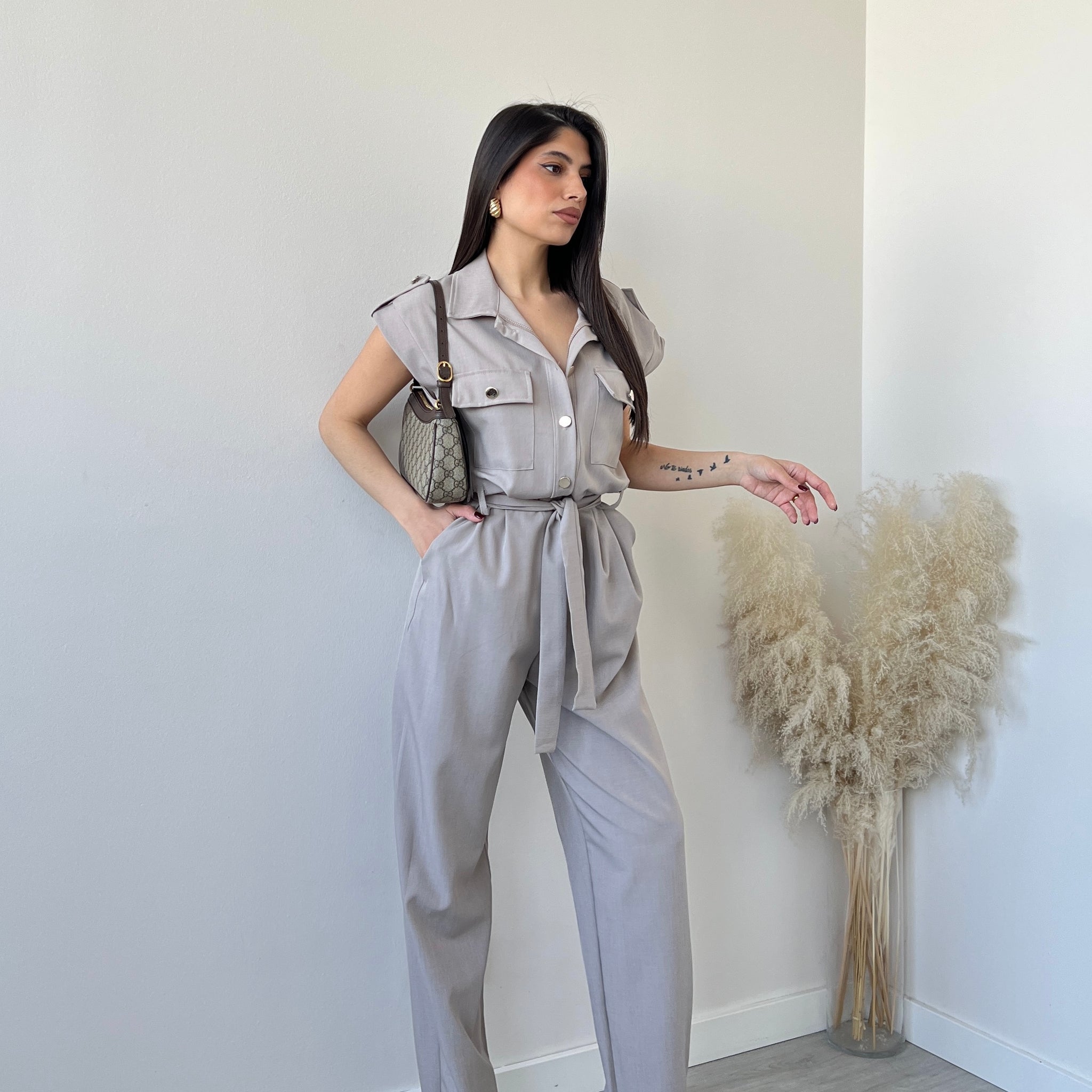 Jampsuite New York tortora