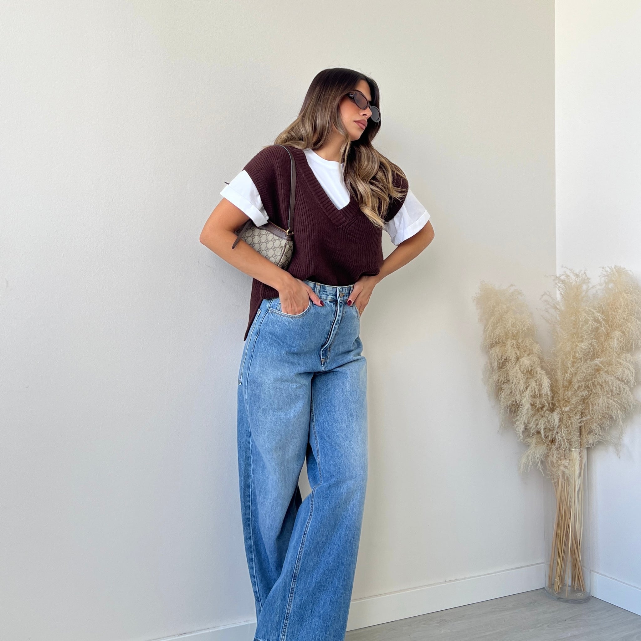 Jeans gamba larga Z5014