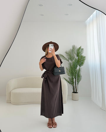 Abito Selena brown