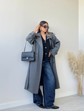 New Coat modello trench grey