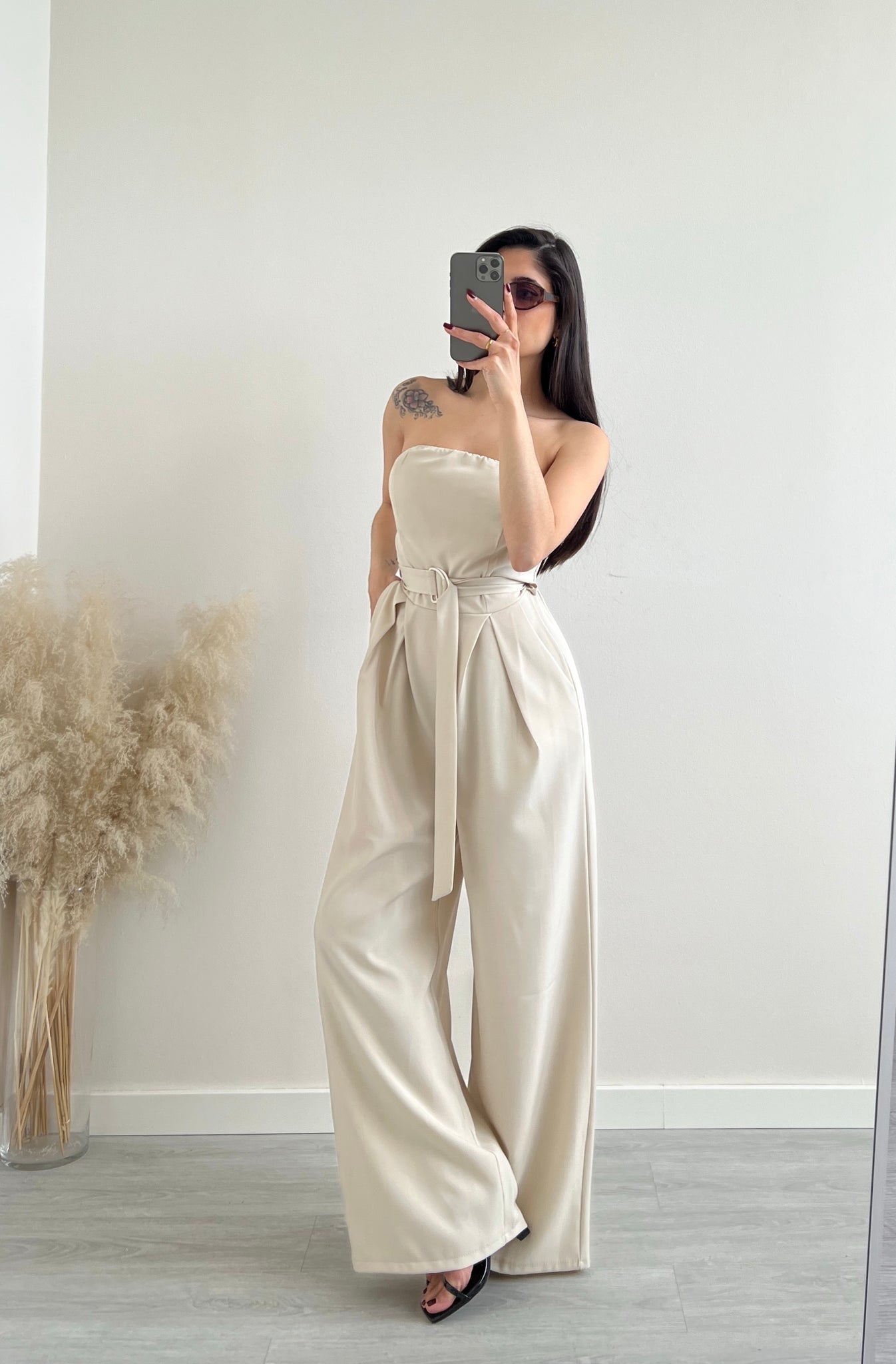 Tuta Jane beige