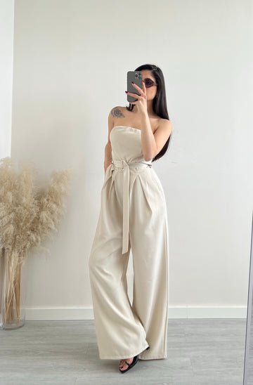 Tuta Jane beige
