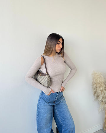 Maglia Valery beige