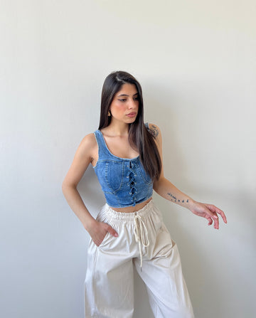 Top di jeans