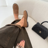 Mocassino scamosciato 1550 mocha