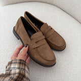 Mocassino scamosciato 1550 mocha