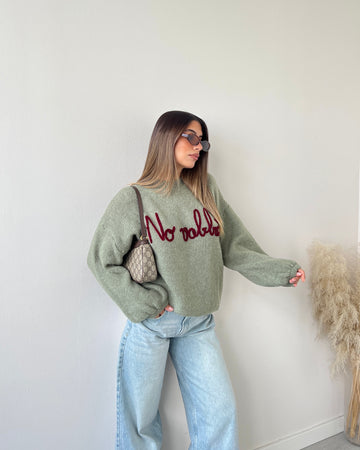 Pull No vabbè pistacchio