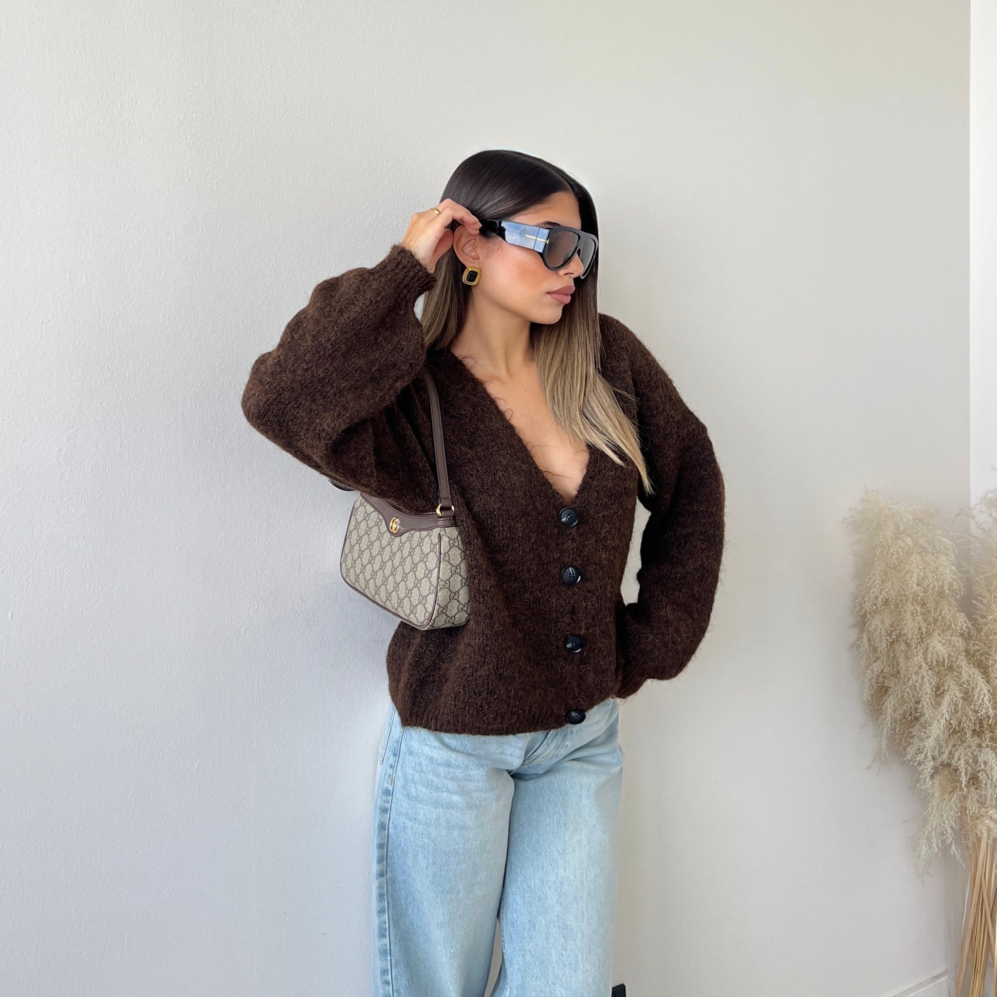 Cardigan Penelope caffè