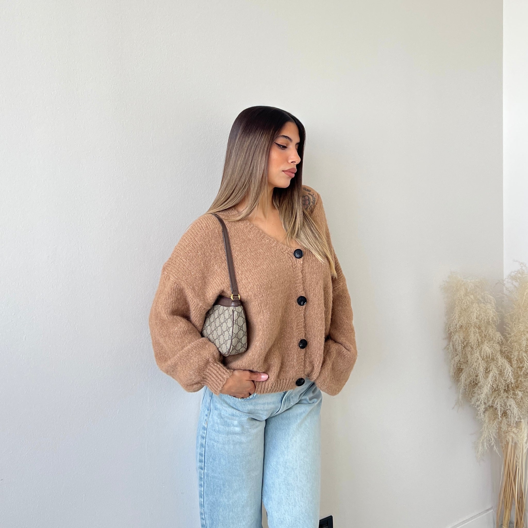Cardigan Penelope camel
