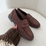 Mocassino scamosciato 1550 brown