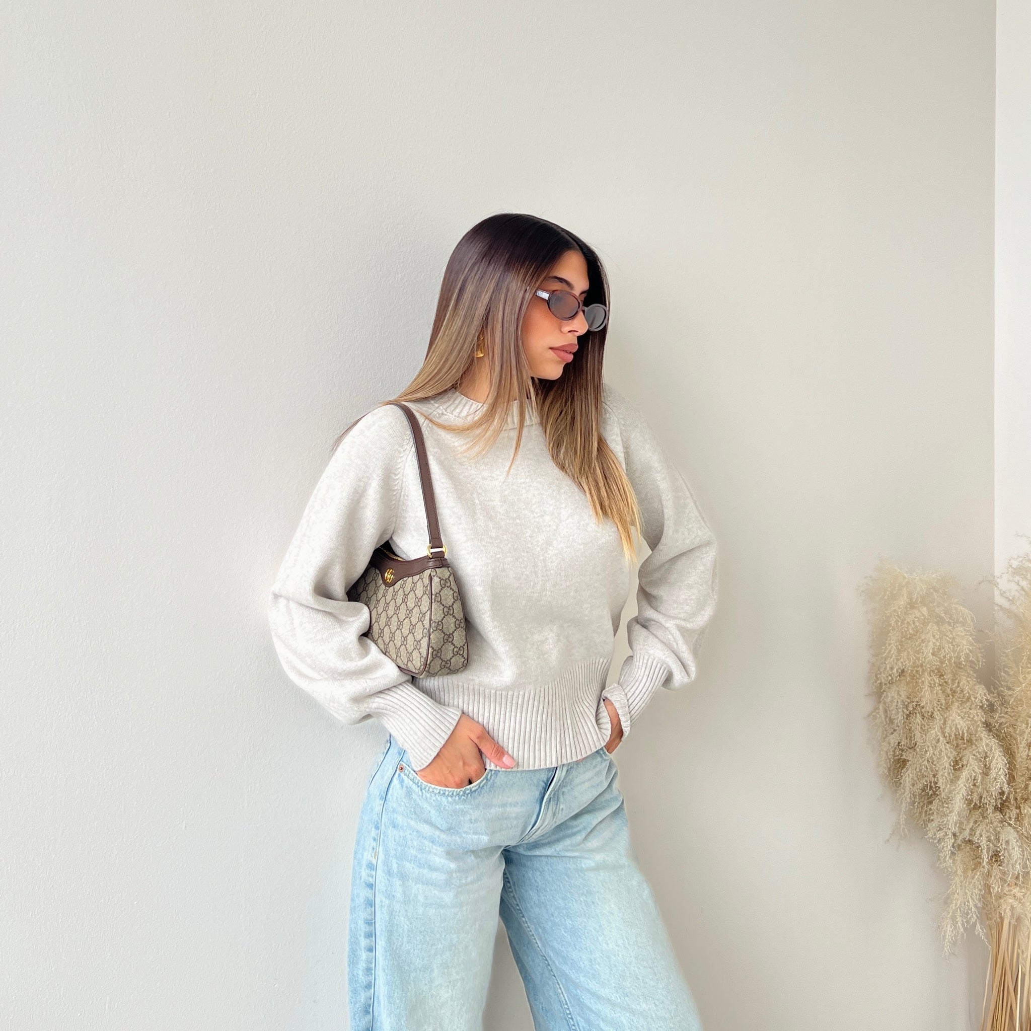 Maglione Roma beige