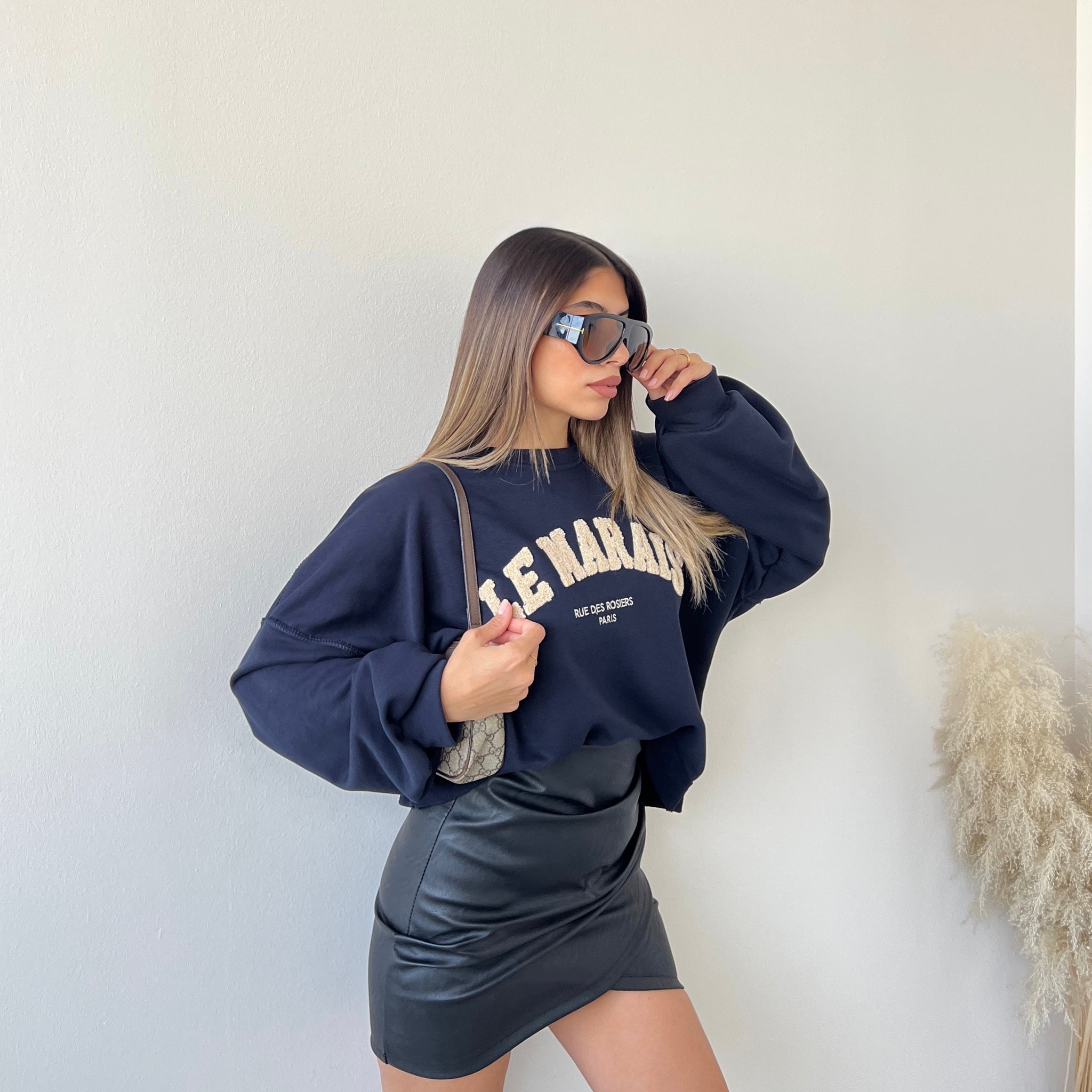 Gonna Musthave simil pelle nera