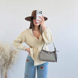 Scaldacuore misto cotone beige
