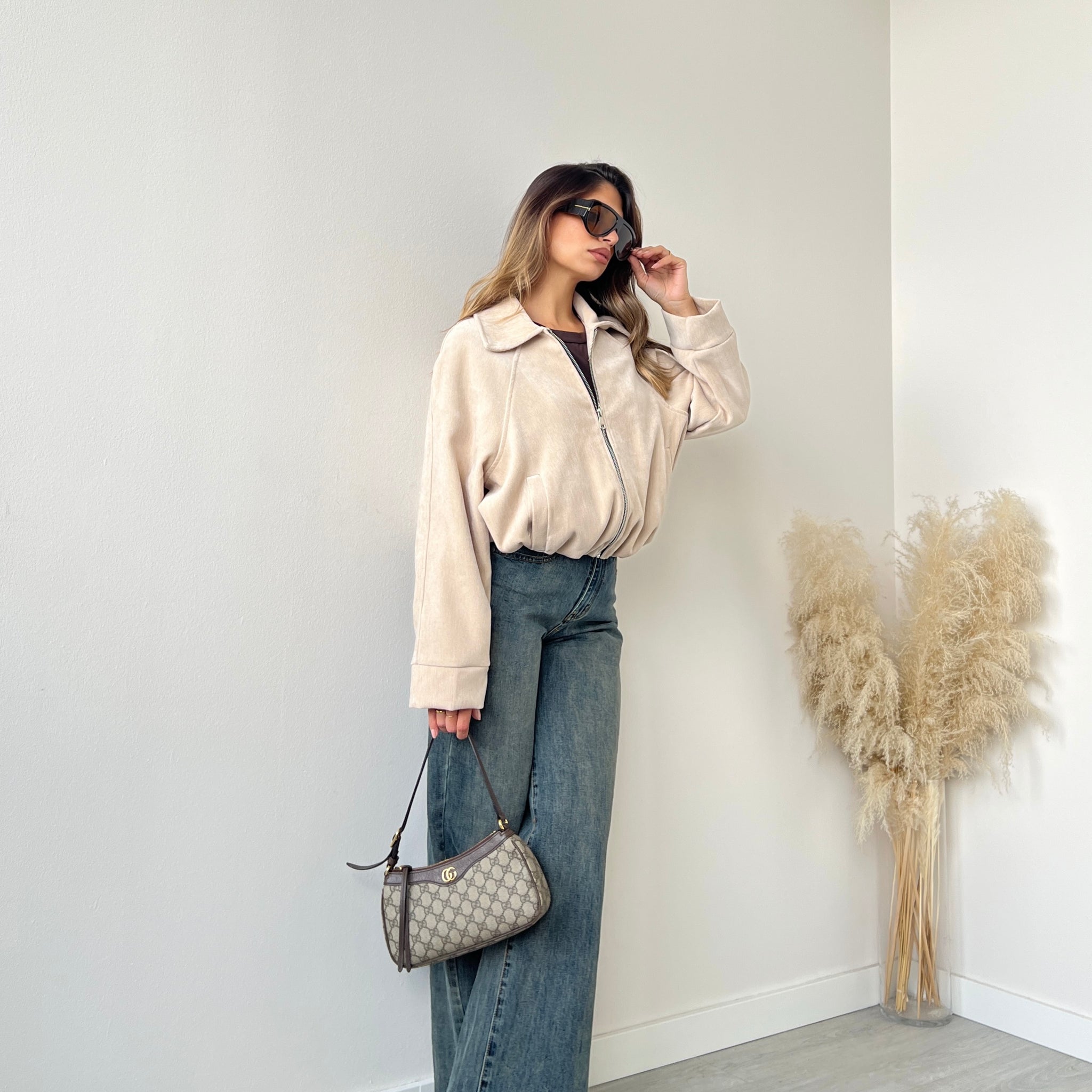 Bomber Tokyo beige