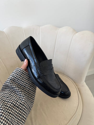 Mocassino Coco nero 2190