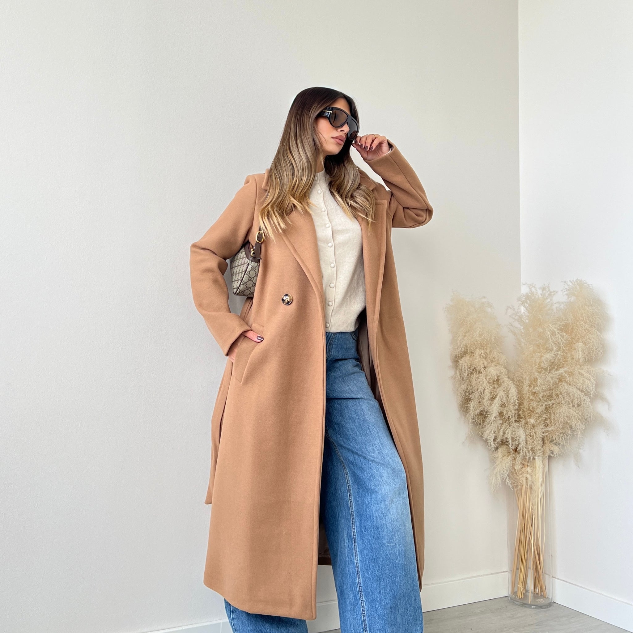 Cappotto musthave camel
