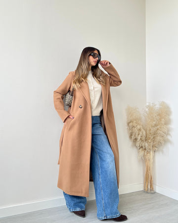 Cappotto musthave camel