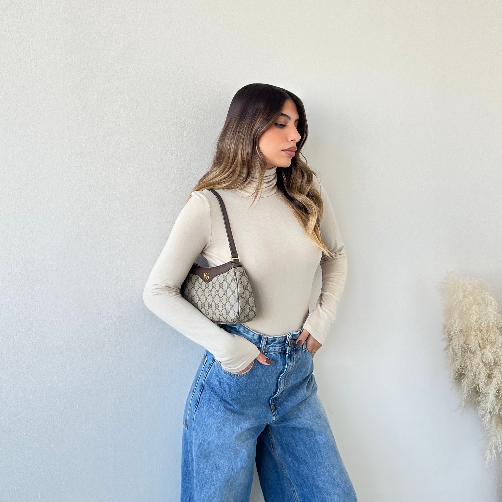 Dolcevita basic in viscosa beige