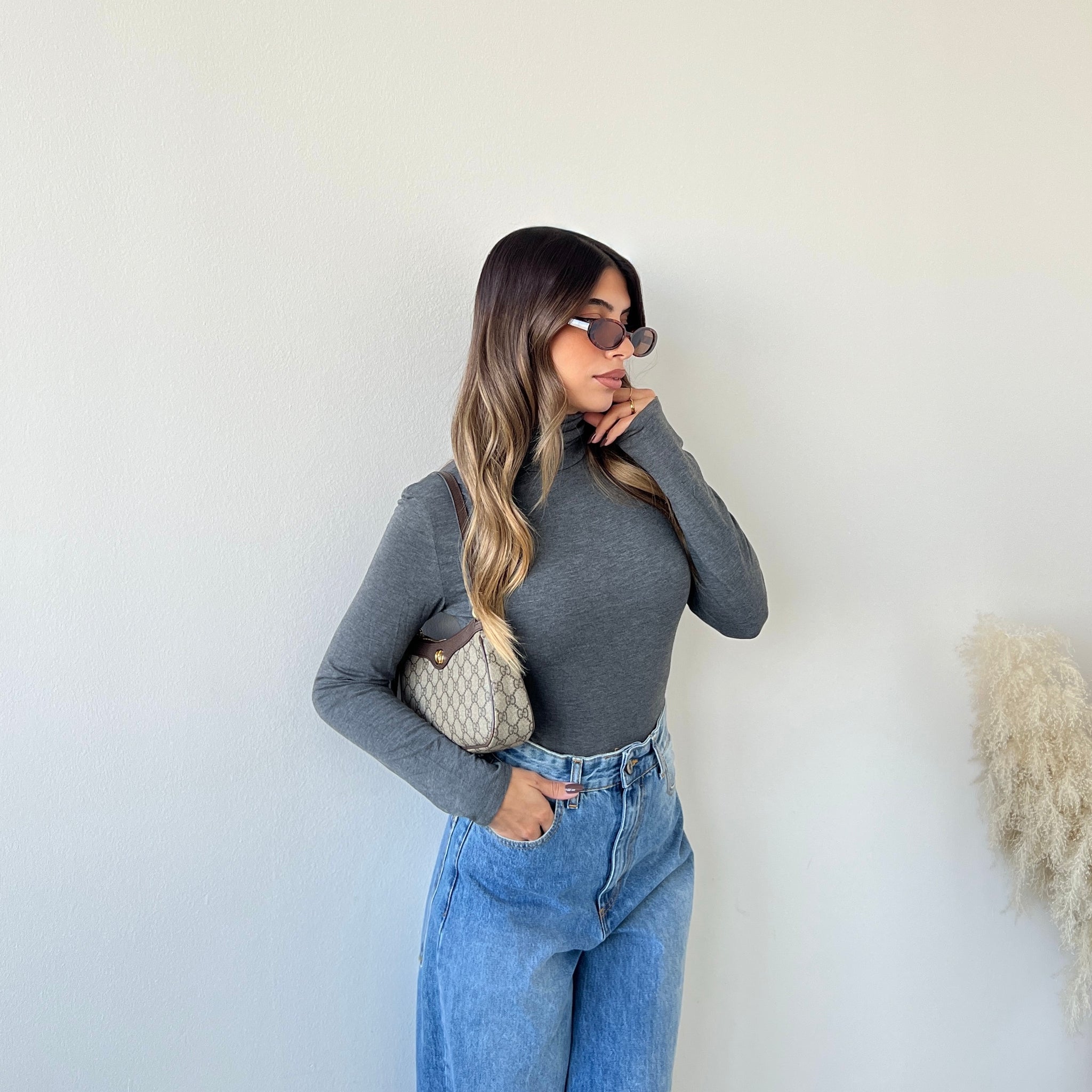 Dolcevita basic in viscosa grey