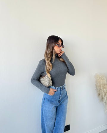 Dolcevita basic in viscosa grey