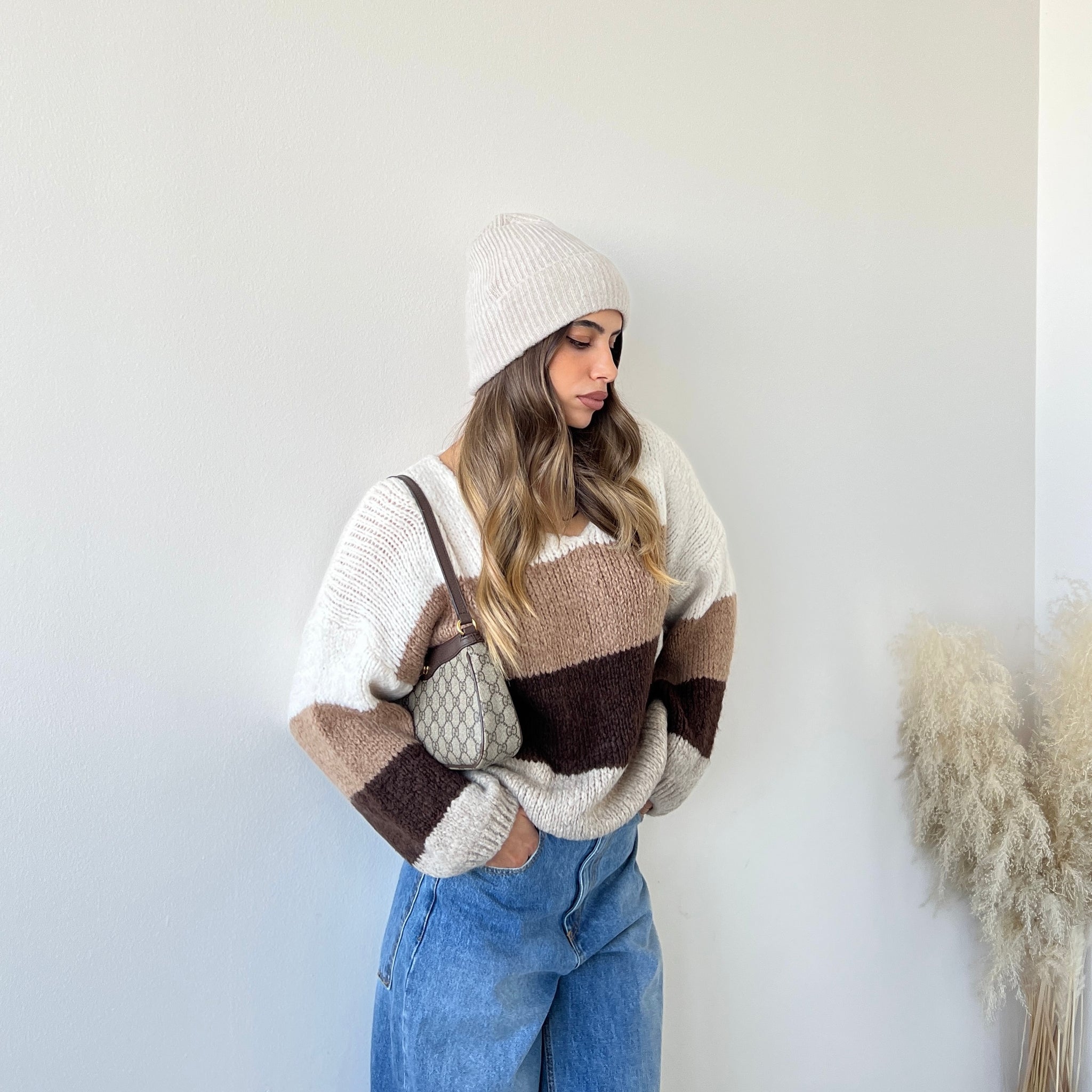 Pullover Baby beige