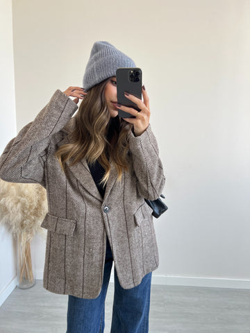 Berretto alpaca grey