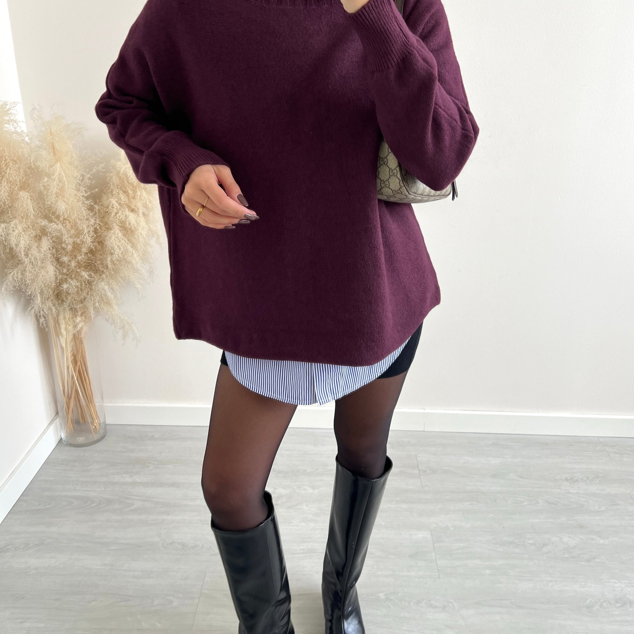 Maglione Megan vino