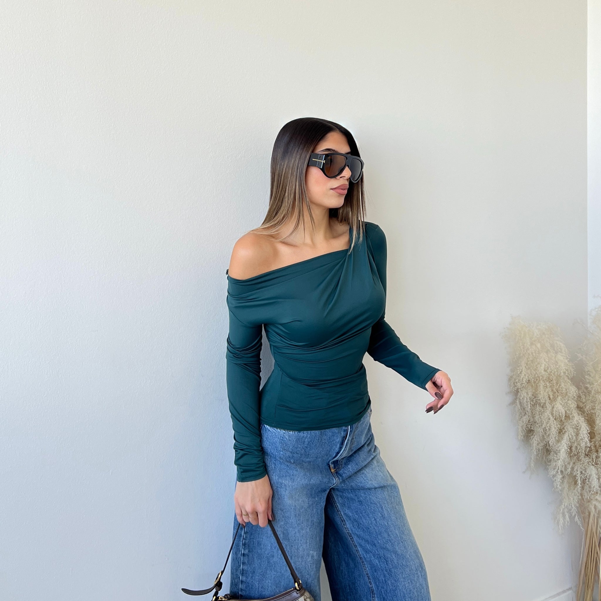 Maglia Isabelle petrolio