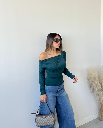 Maglia Isabelle petrolio