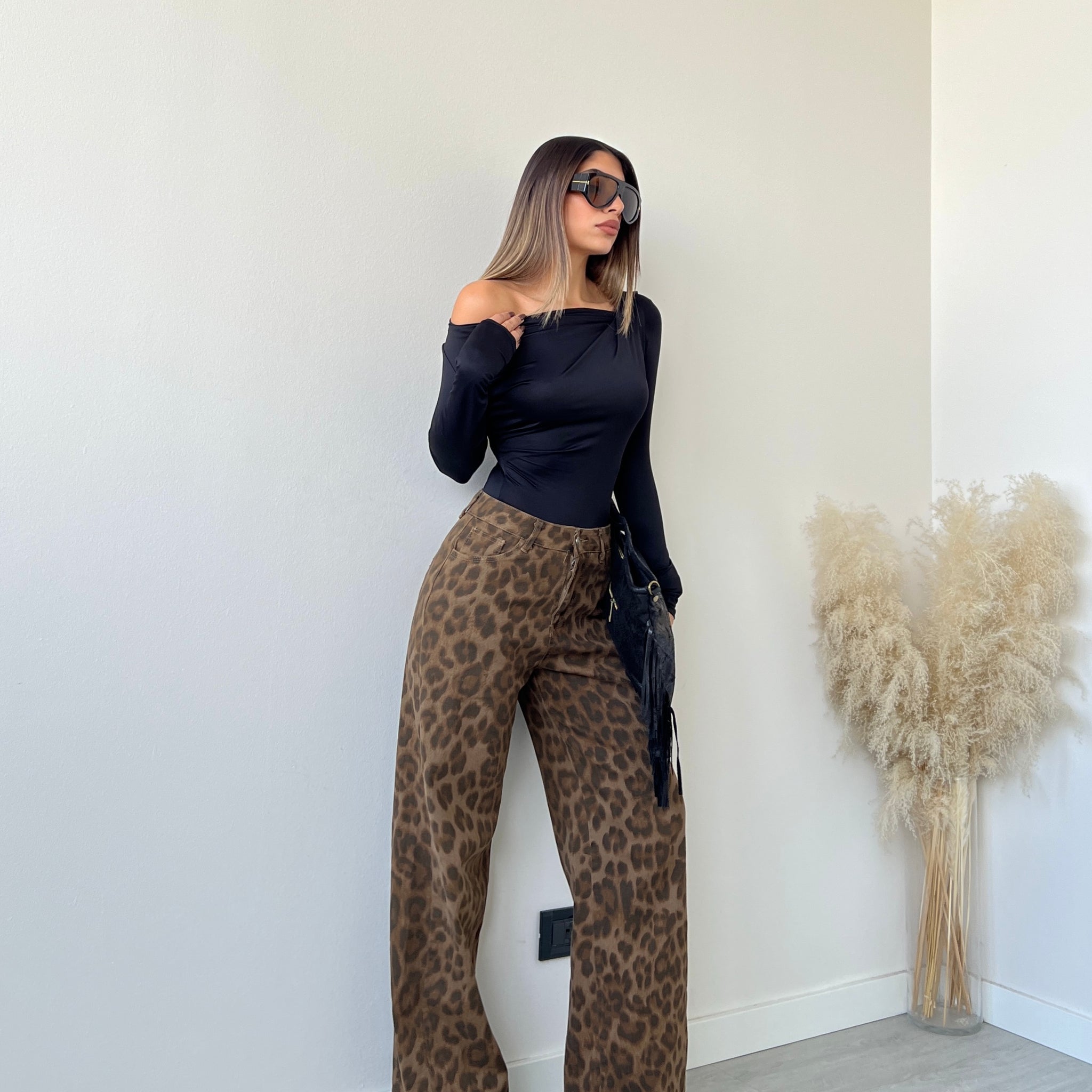 Jeans Leopardato 604