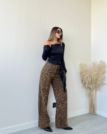 Jeans Leopardato 604