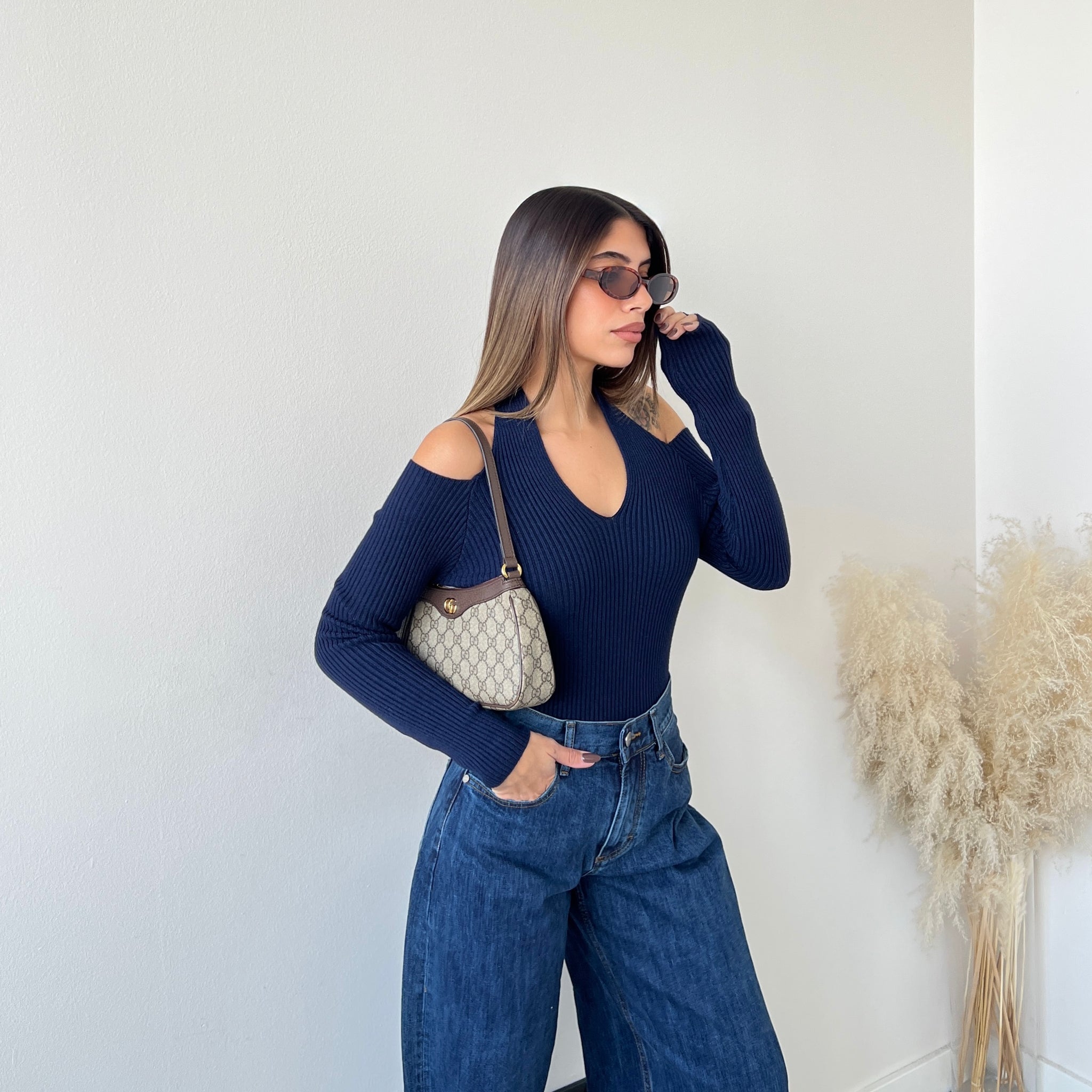 Maglia Caroline blu