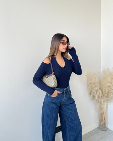Maglia Caroline blu