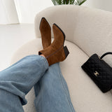 Camperos basso vera pelle scamosciata camel