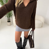 Pullover Laura brown