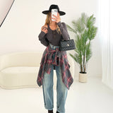 Set canotta + maglia manica lunga antracite