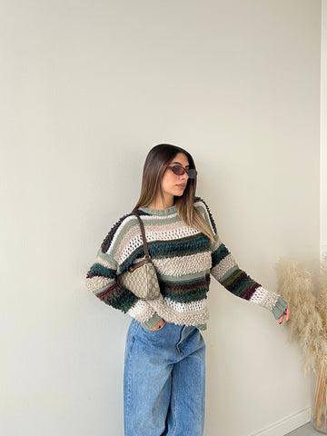 Pullover Igual salvia