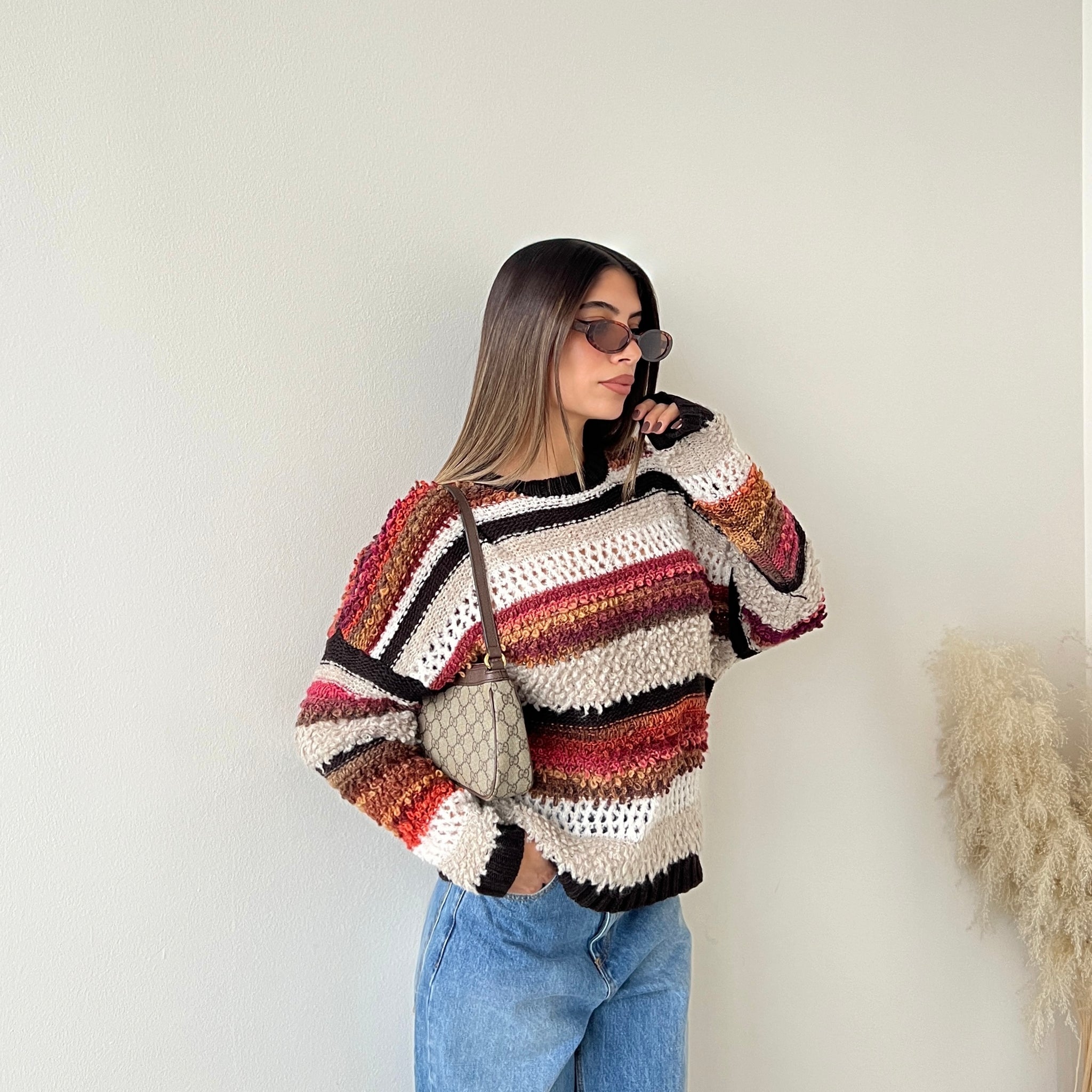 Pullover Igual burgundy