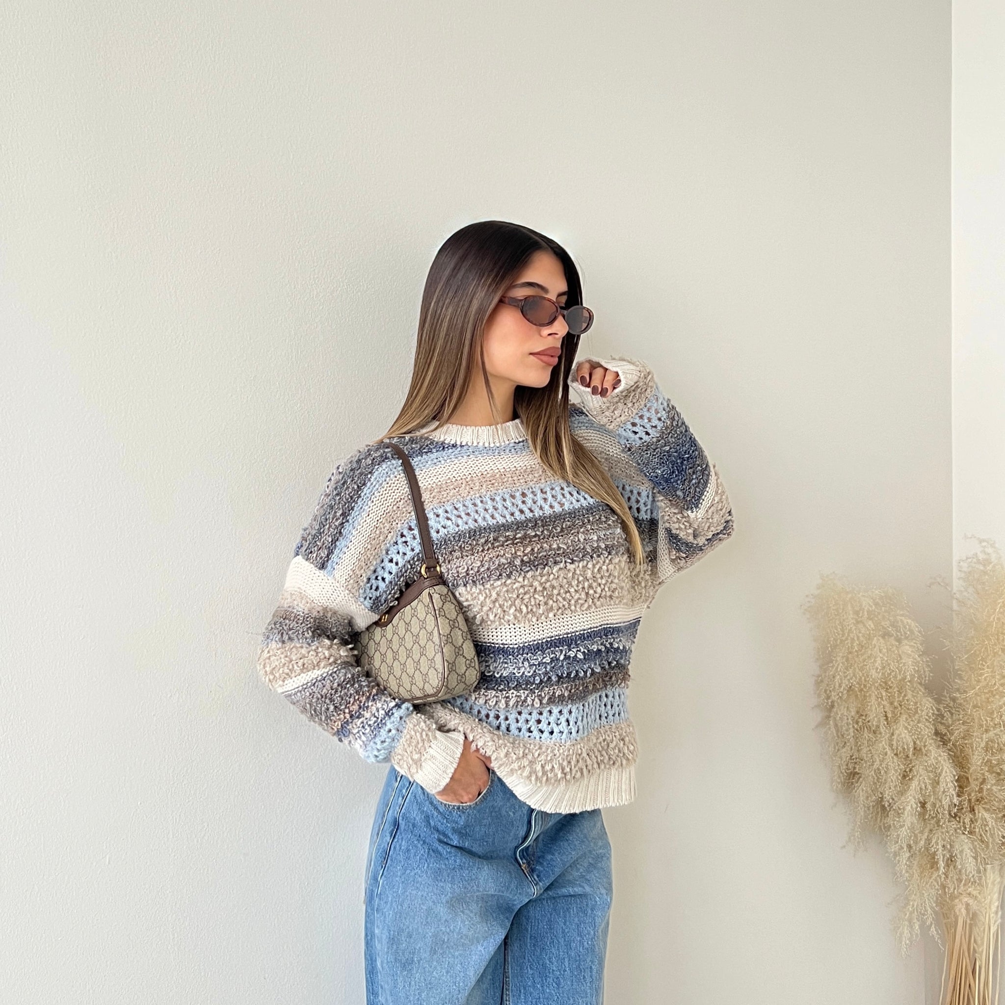 Pullover Igual celeste