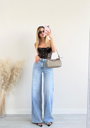 Jeans wide leg 2745